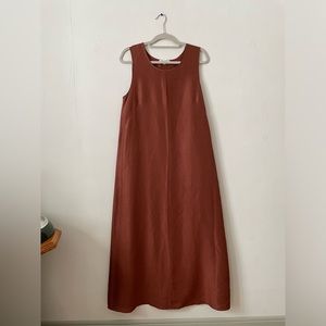 Silk shift dress